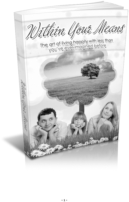 Product picture Within Your Means - The Art Of Living Happily